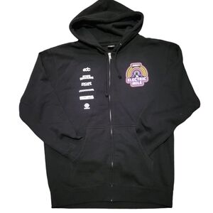 Unisex Insomniac EDC Festival Electric Mile Beyond Wonderland Zip-Up Hoodie-NWOT